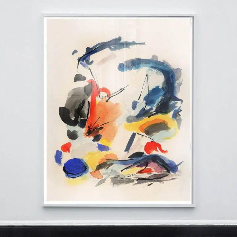 mid-century modern wall art