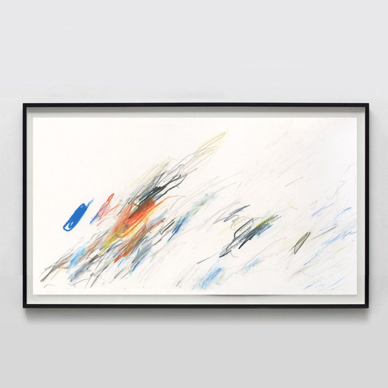 minimalist primary color abstract painting