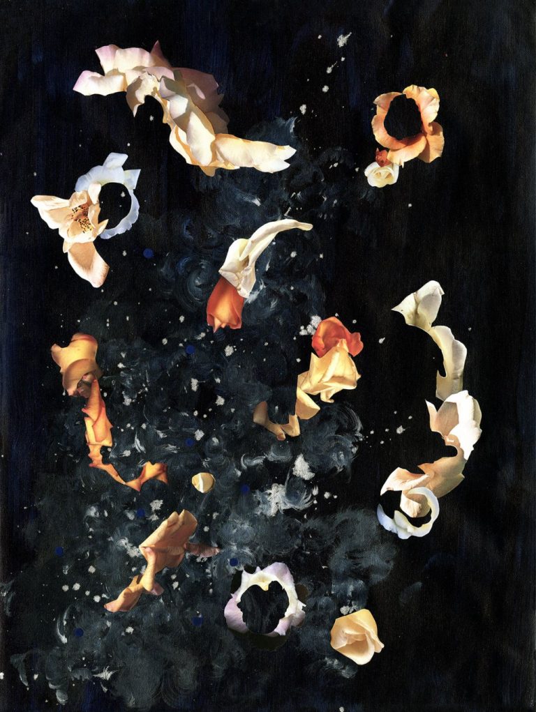 Fantasia No. 2 collage art print by Molly Frances