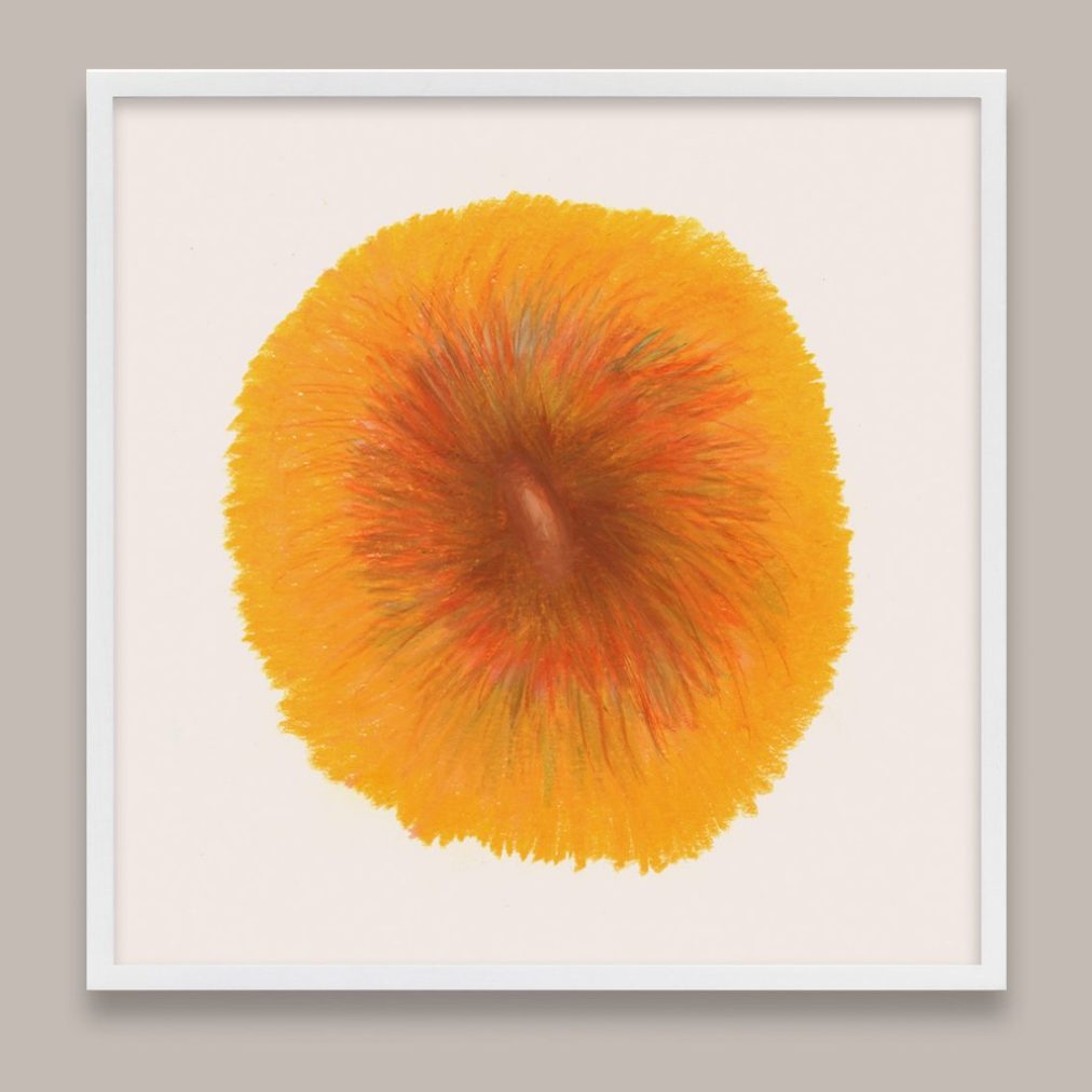Orange Abstract Art