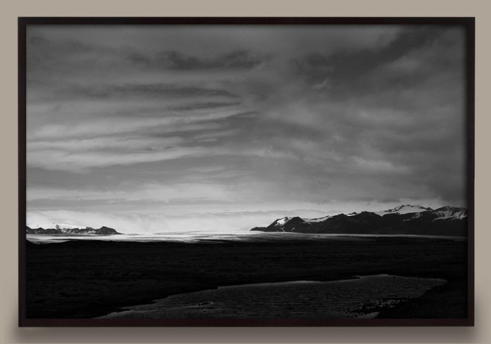 Iceland Black and White Photo