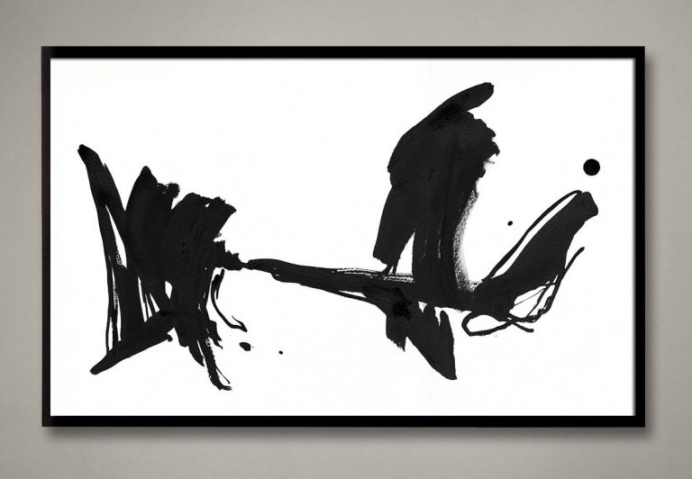 Black and White Abstract