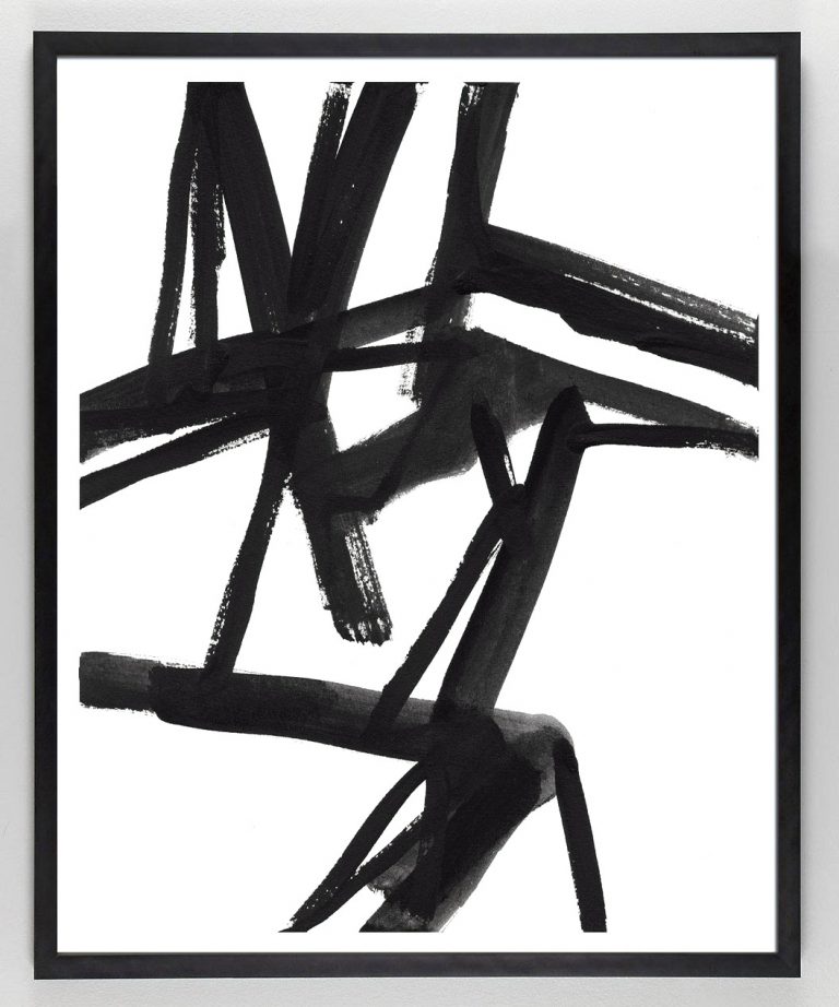 Black and White Abstract