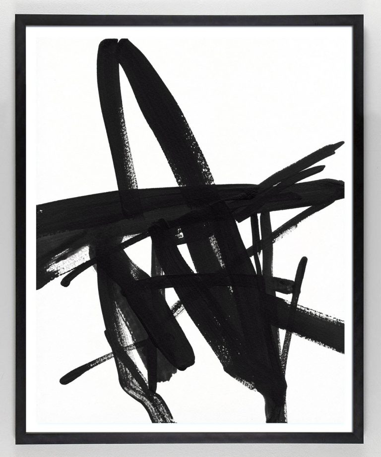 Black and White Abstract