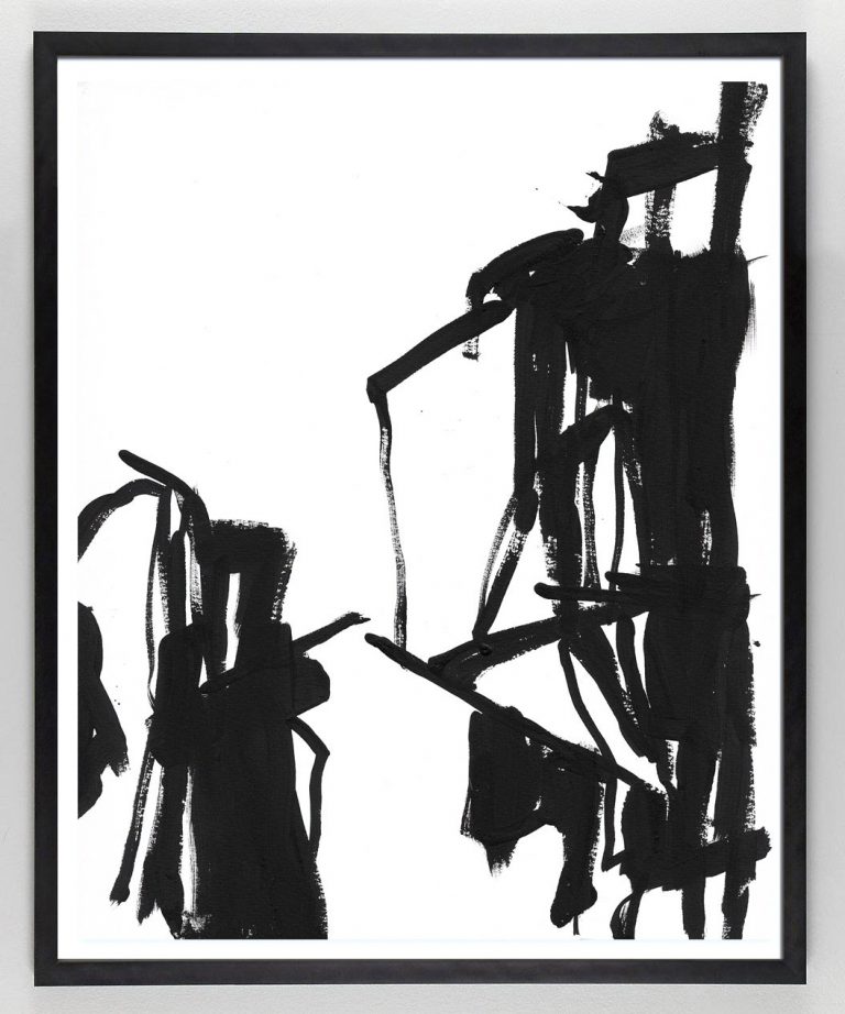 Black and White Abstract