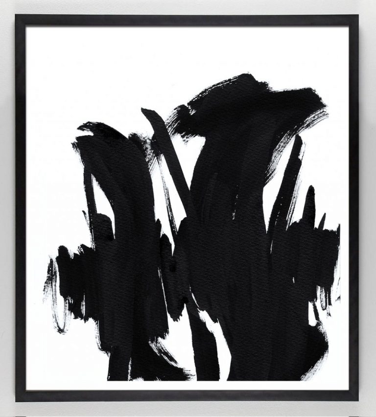 Black and White Abstract