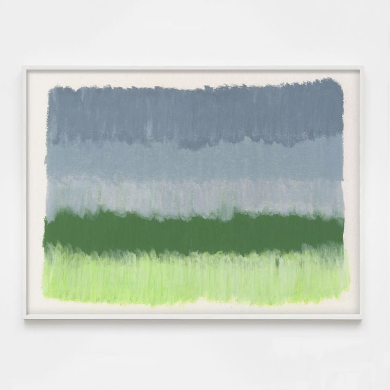 grey and green abstract art
