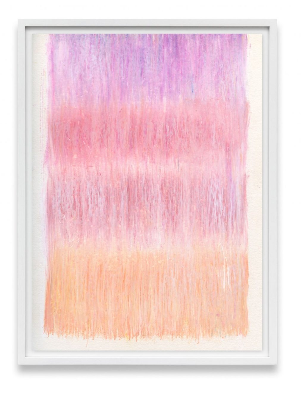 pink and peach abstract print