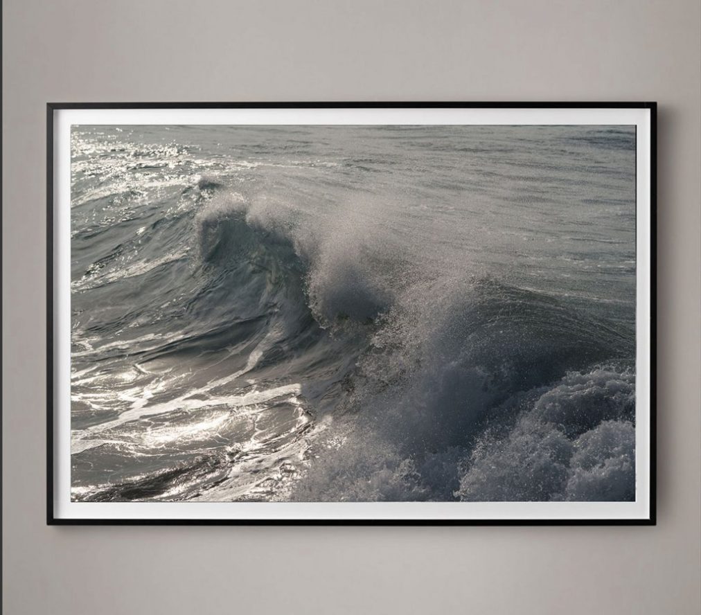 crashing surf photograph