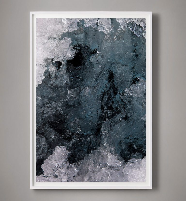 framed Glacier photography for sale