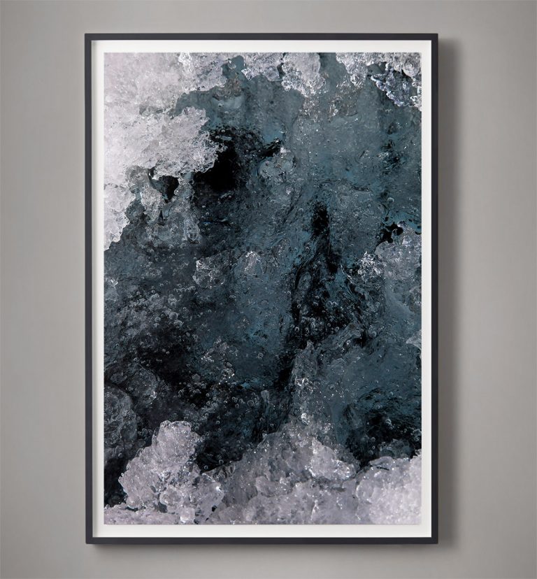 framed Glacier photography for sale
