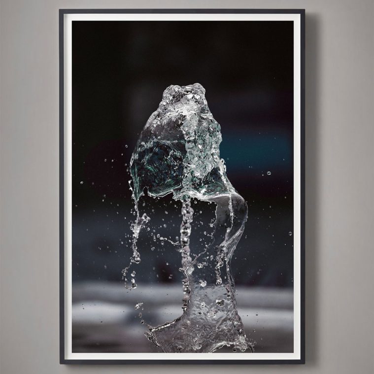 photographic study of water in motion