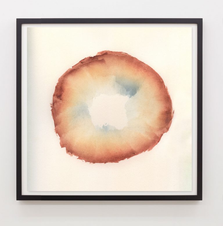 terracotta colored art print