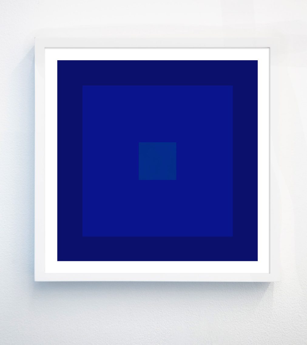 yves klein blue abstract art