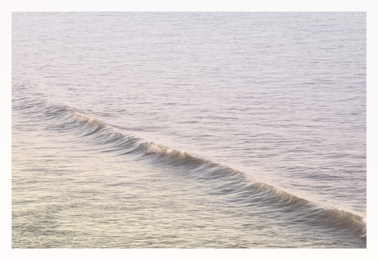 "Lucia", Ocean photograph in pale tones - Image 2