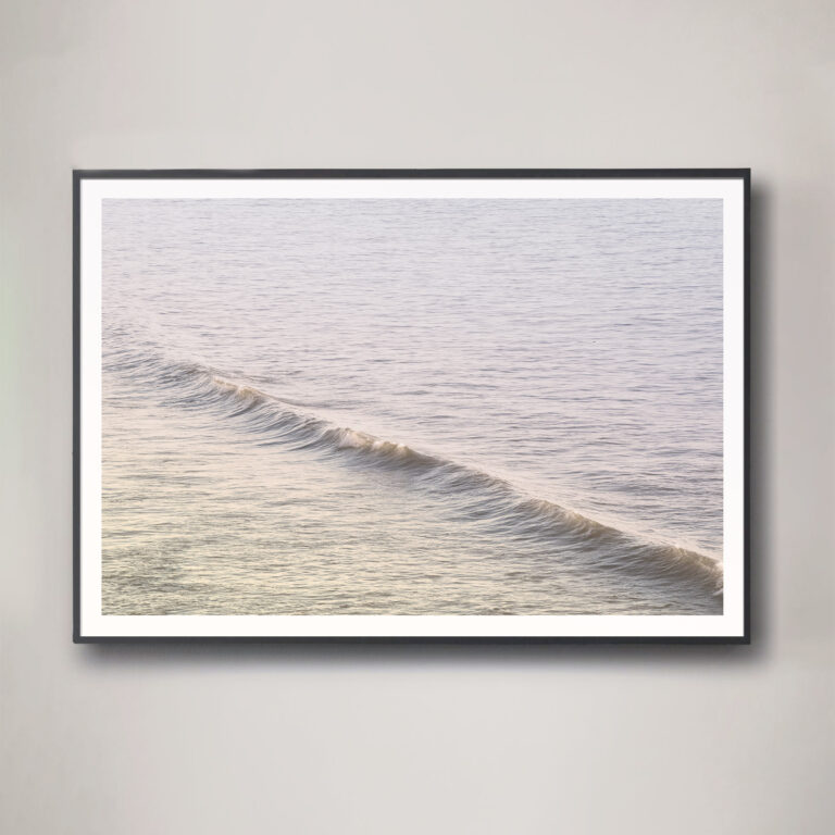 "Lucia", Ocean photograph in pale tones - Image 5