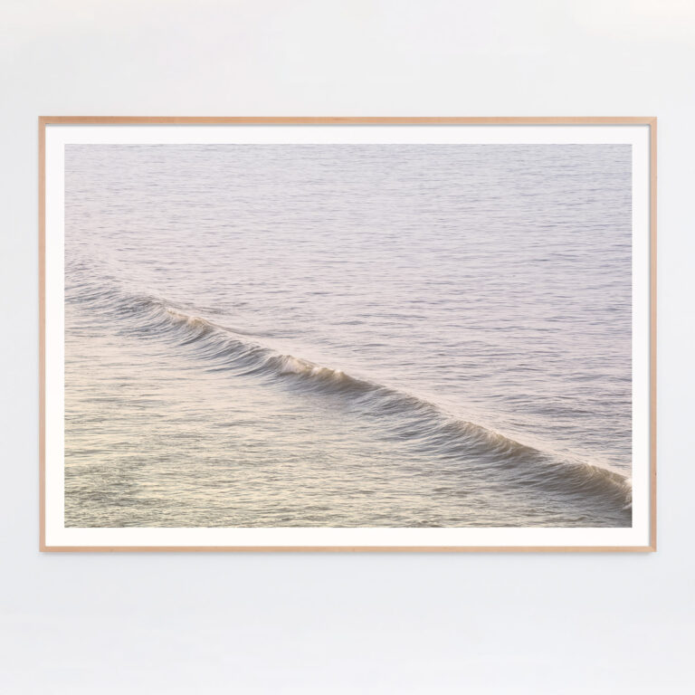 "Lucia", Ocean photograph in pale tones - Image 4